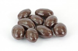 Almendra con chocolate